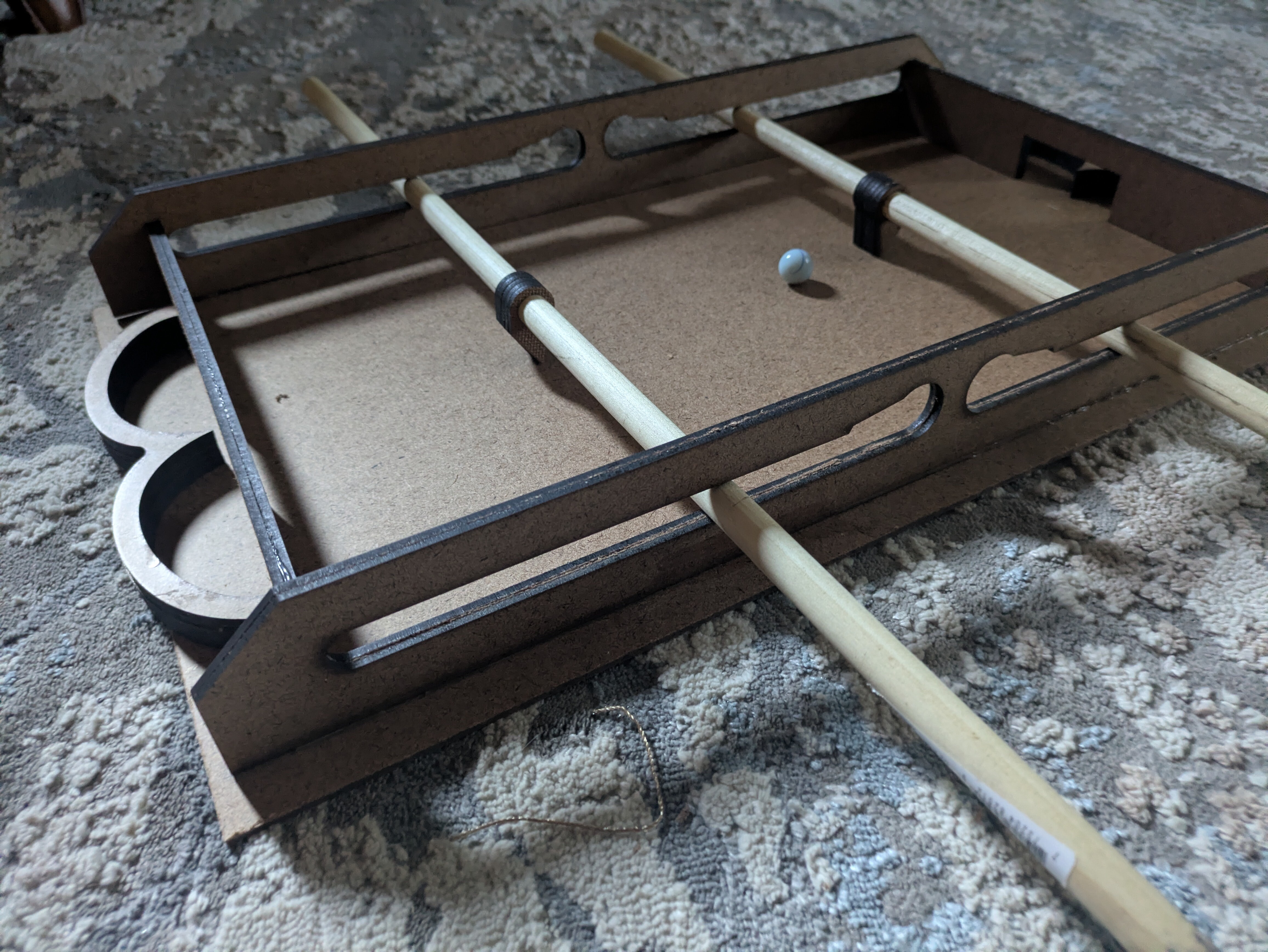 bakvoetball lasercut screenshot